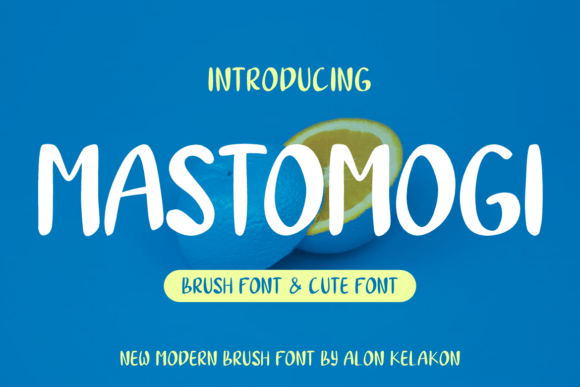 A Friendly Brush Font That Makes Handmade Products Shine