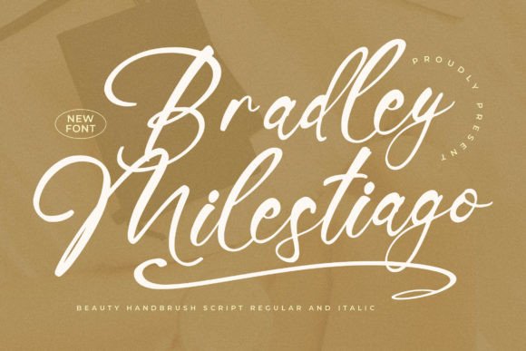 Bradley Milestiago: A Script Font for Digital Branding