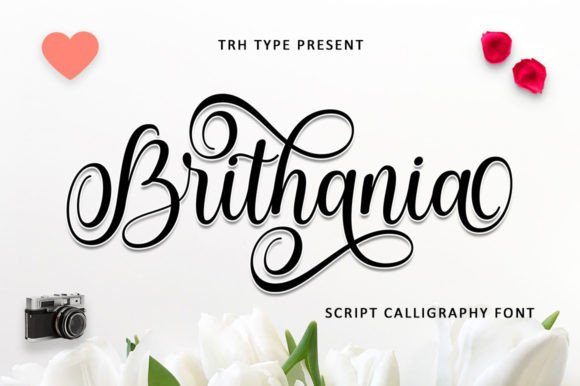 Brithania: A Charming Handwritten Font for Makers