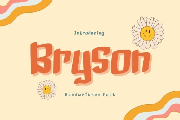 Bryson: A Handwritten Display Font for Modern Campaigns