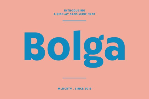 Choosing the Bolga Font for a Stronger Brand Identity