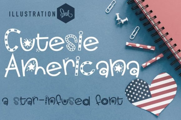 Cutesie Americana: A Font for Crafting Campaign Magic