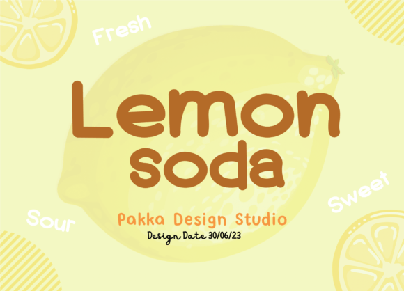 Designing a Sunny Reading Experience with Lemon Soda Font
