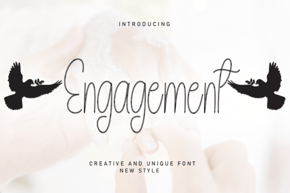 Engagement: A Handwritten Font for Consistent Brand Personality