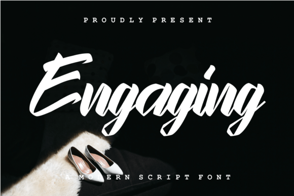 Engaging: The Script Font That Builds Trust in Your Brand