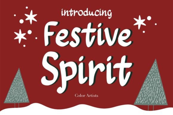 Festive Spirit Font: A Creative Asset for Seasonal Campaigns