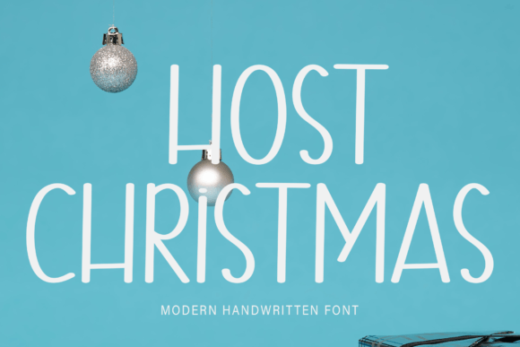 Host Christmas: A Handwritten Font for Authentic Web Design