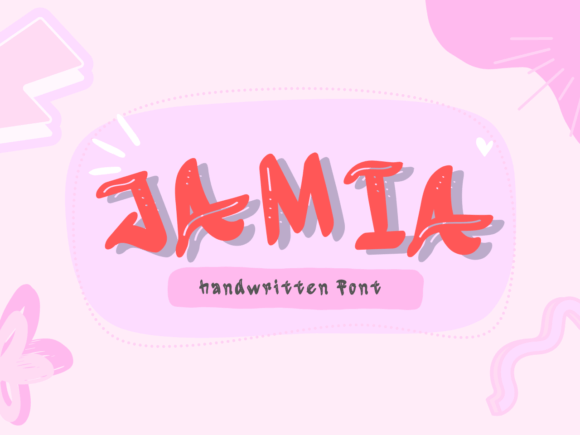 Jamia: A Playful Script Font Built for Modern Campaigns