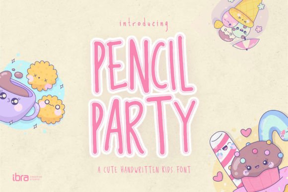 Pencil Party Font: A Natural Upgrade for Your Brand