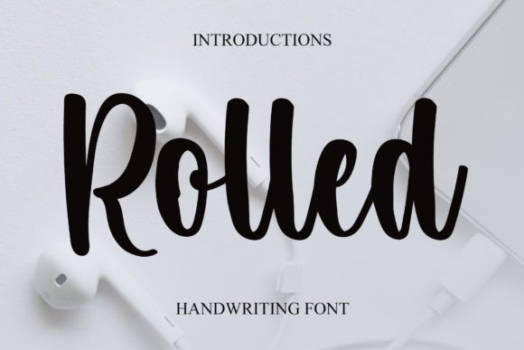 Rolled: A Script Font for Distinctive Web Branding