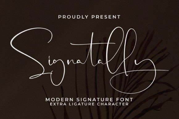 Signatally: A Modern Script Font Built for Branding