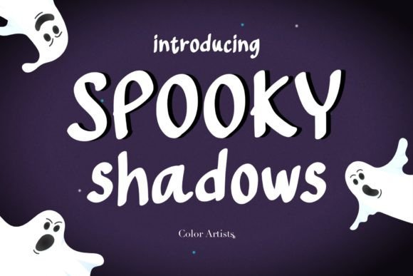Spooky Shadows: A Display Font for Digital Branding