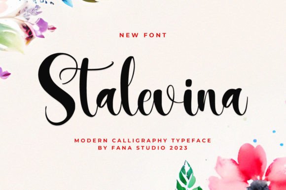 Stalevina: The Script Font for Sophisticated Digital Design
