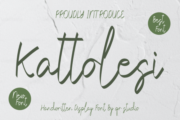 Testing the Kattolesi Font in a Real Web Project