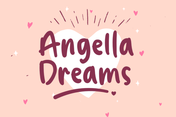 The Angella Dreams Font: A Touch of Editorial Charm