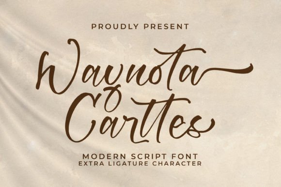 Waynota Carttes: A Font for Elegant Editorial Design