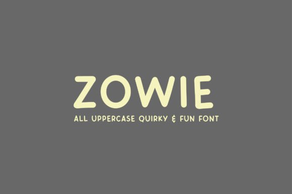 Zowie: A Handwritten Font Built for Campaign Visibility